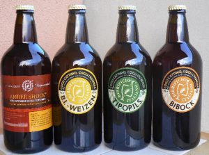 Bottiglie di birra artigianale del Birrificio Italiano