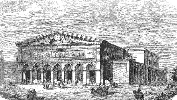 il palazzo della esposizione italiana da un giornale del 1861