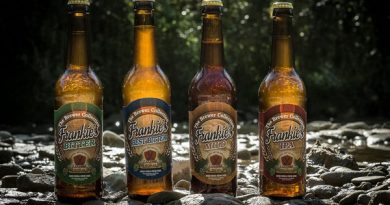 Bottiglie di birra della linea di The Brewer Collection del birrificio Cajun di Marradi