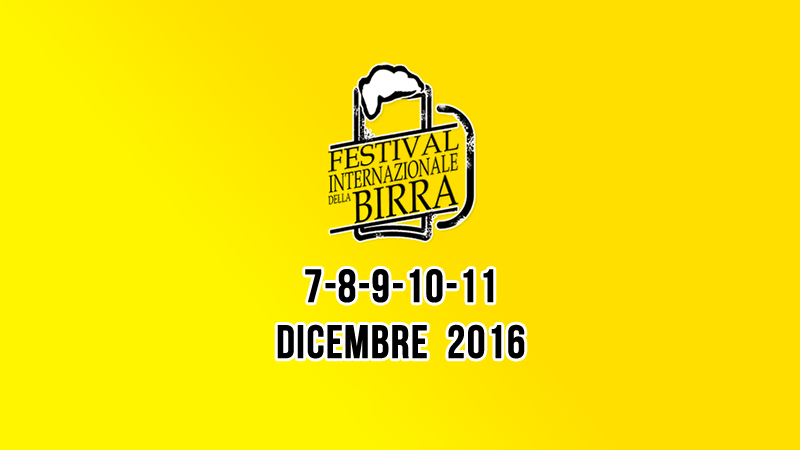 Festival internazionale della birra artigianale 2016 Prato