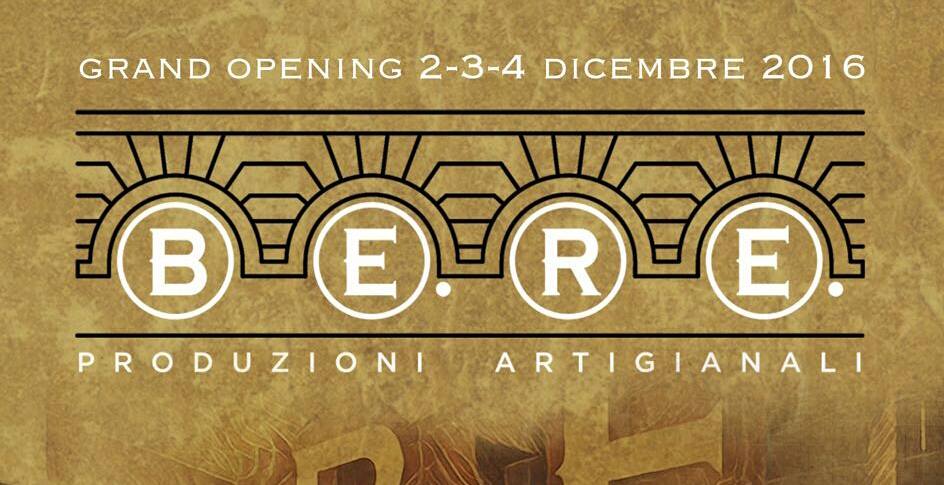 Inaugurazione Bere a Roma - dicembre 2016