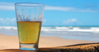 Birra sulla spiaggia