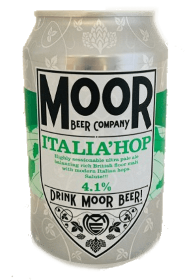 Lattina di birra artigianale Italia'Hop di Moor