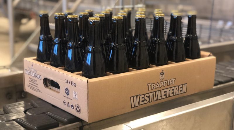 Cassa con bottiglie di birra Westvleteren