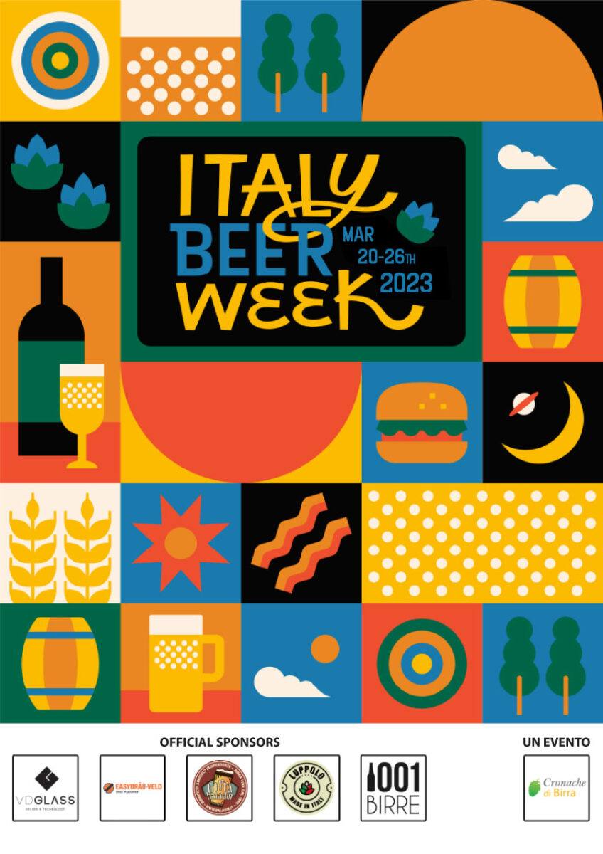 Locandina di Italy Beer Week 2023 - La Settimana della birra artigianale italiana