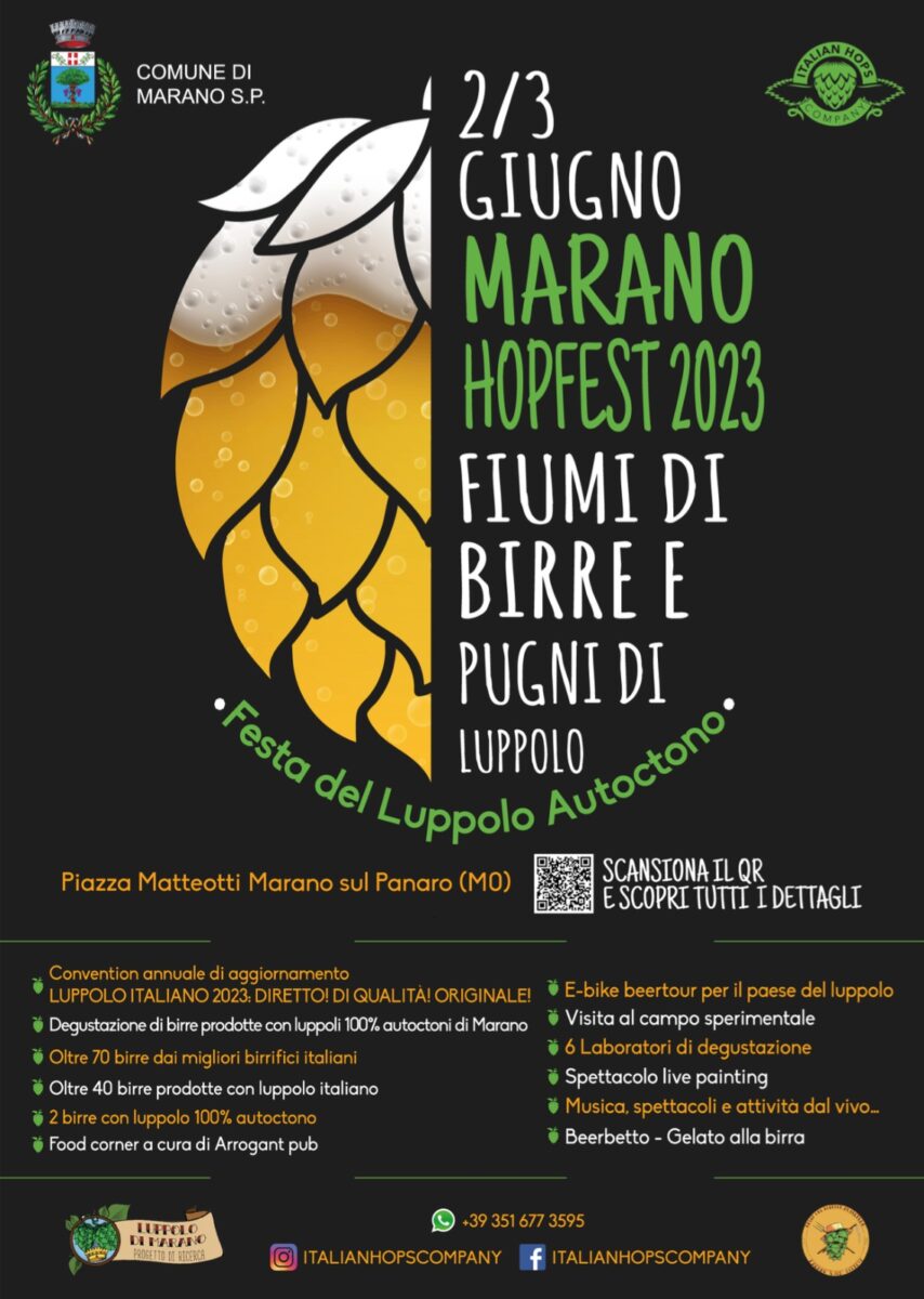 Marano Hopfest 2023 Festa del luppolo autoctono