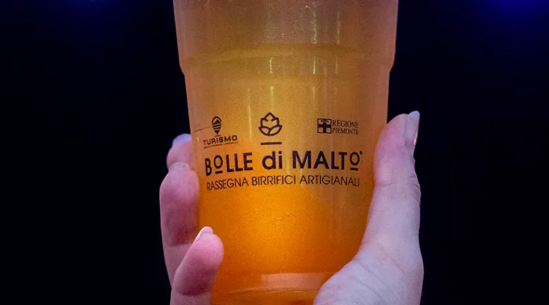 Bicchiere di Bolle di Malto