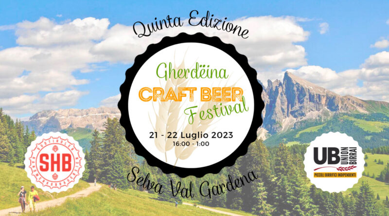 Gherdëina Craft Beer Festival 2023