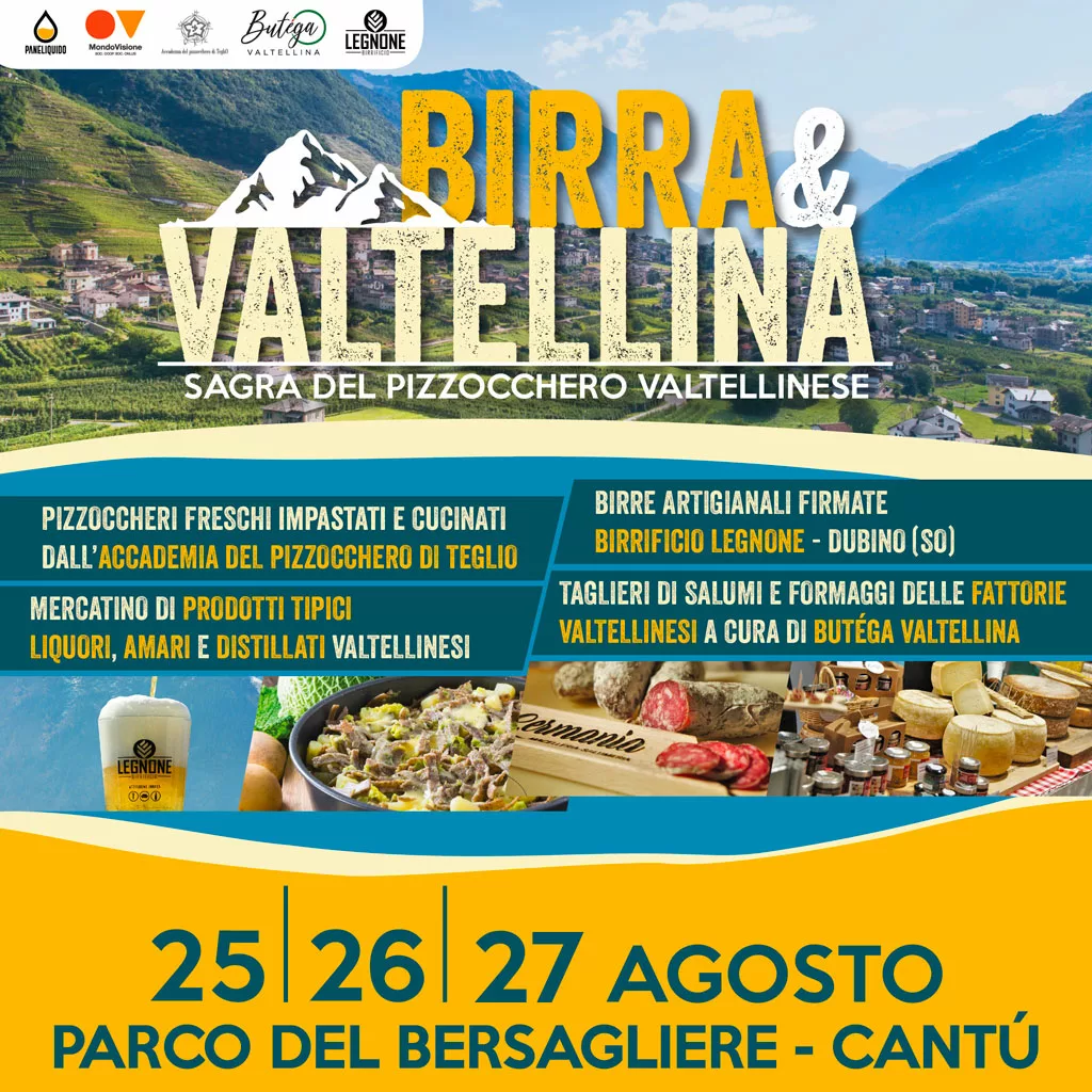 Locandina di Birra e Valtellina 2023