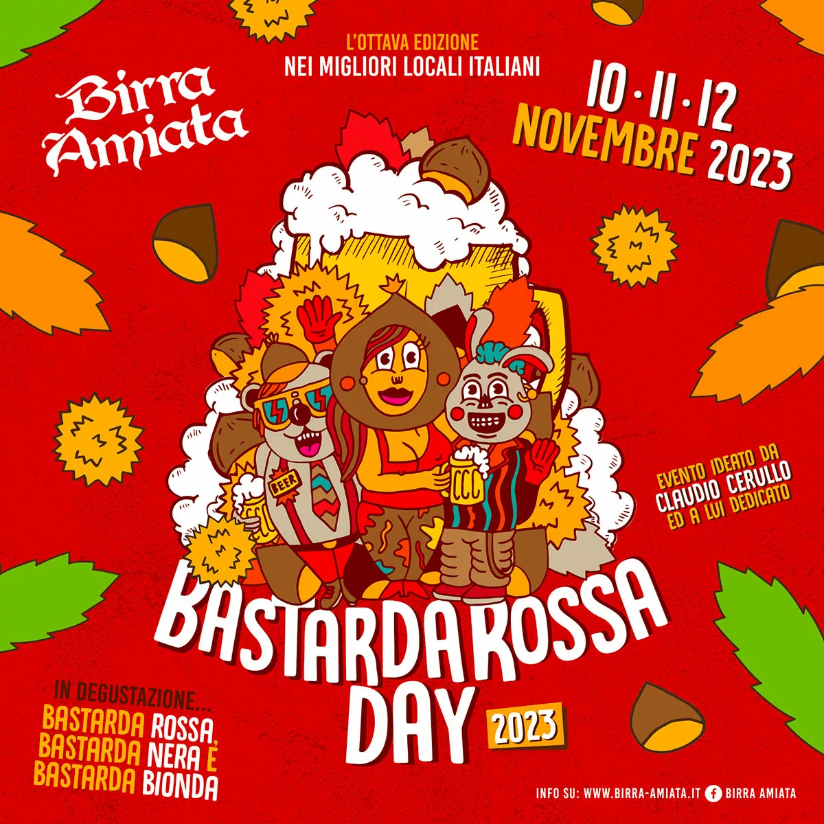 Bastarda Rossa Day 2023 di Birra Amiata