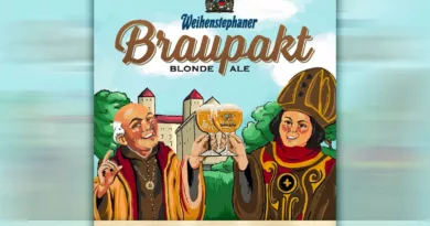 L'etichetta di Braupakt 2024 la birra collaborativa di Weihenstephan e St. Bernardus