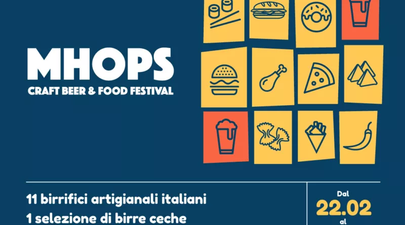 Locandina MHOPS: Craft Beer & Food Festival 2024