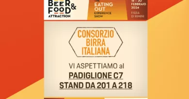 Locandina dell'incontro del Consorzio Birra Italiana al Beer&Food Attraction 2024 a Rimini