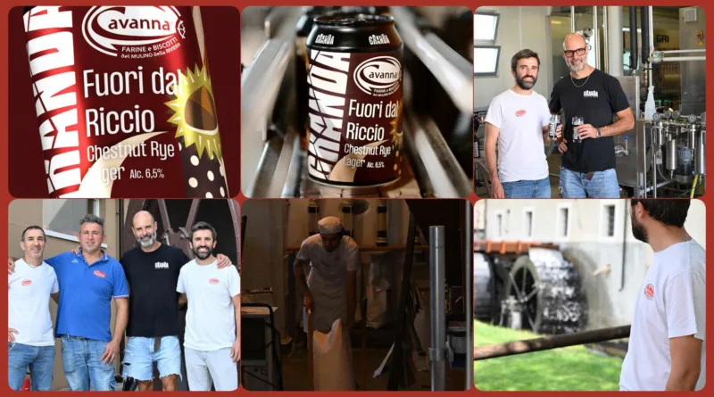 Fuori dal Riccio, la birra alle castagne nata dalla collaborazione tra Granda Beer e Biscottificio Cavanna