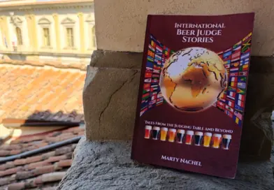Copertina di International Beer Judge Stories: Tales From the Judging Table and Beyond di Marty Nachel.